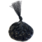 Black Glass Nuggets - 12oz Bag - Flat Glass Gems/Beads - Decorative Glass Stones - Great for Mosaics and Other Glass Projects